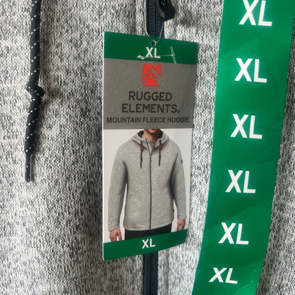 Gray Zip Up Sweater with Hood

RUGGED ELEMENTS.
MOUNTAIN FLEECE HOODIE
New XL - Picture 2 of 8